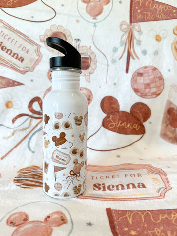 Groovy Magic Personalized Insulated Water Bottle