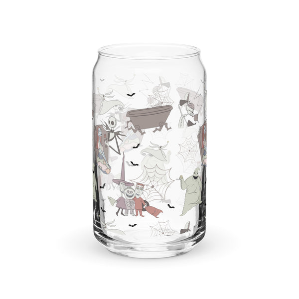 Night Night Halloween Can-shaped glass