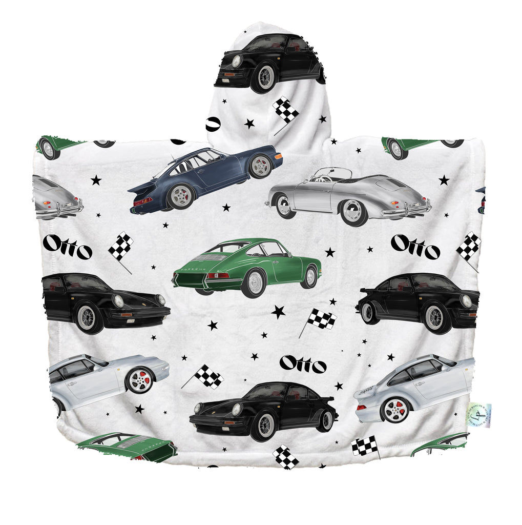 Car Club Hooded Towel