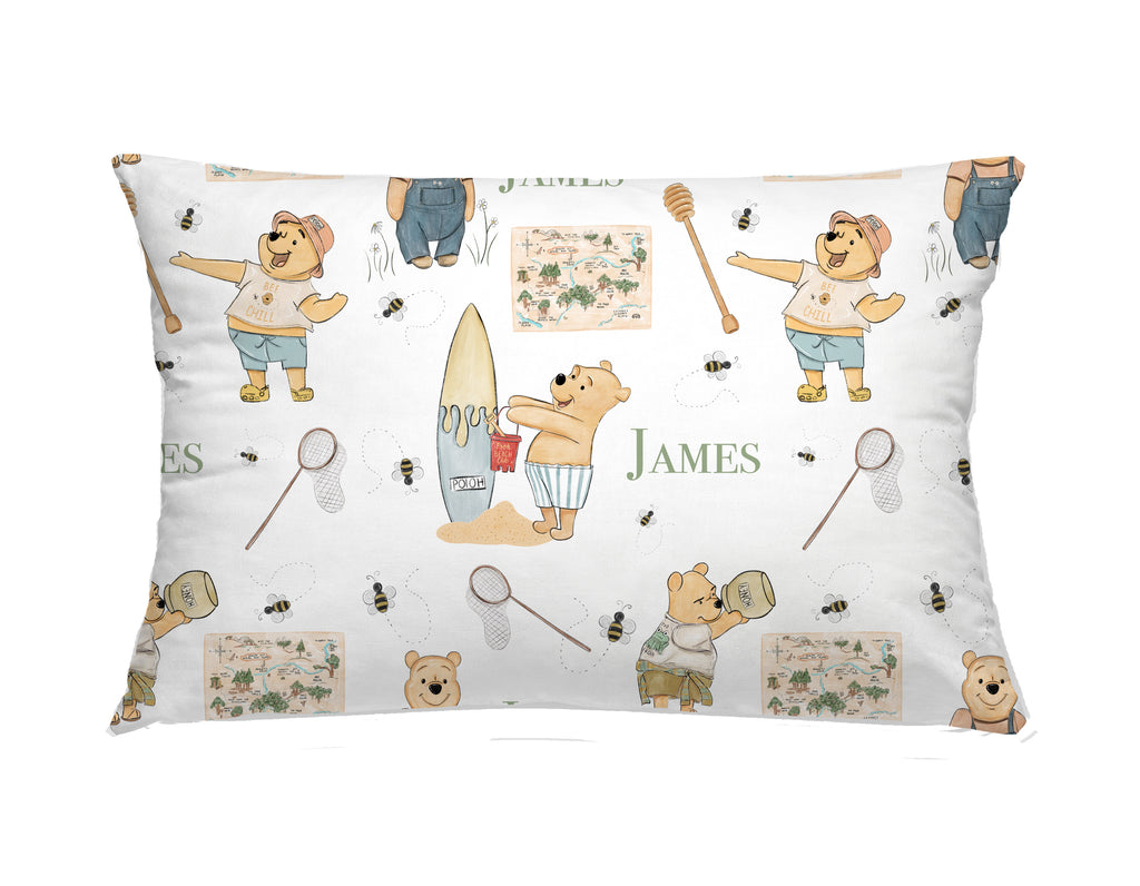 Busy Bear Sleeping Pillow