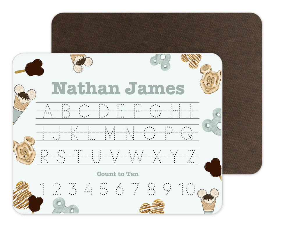 Vintage Sugar Rush Kids Personalized White Board