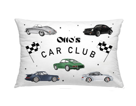 Car Club Sleeping Pillow