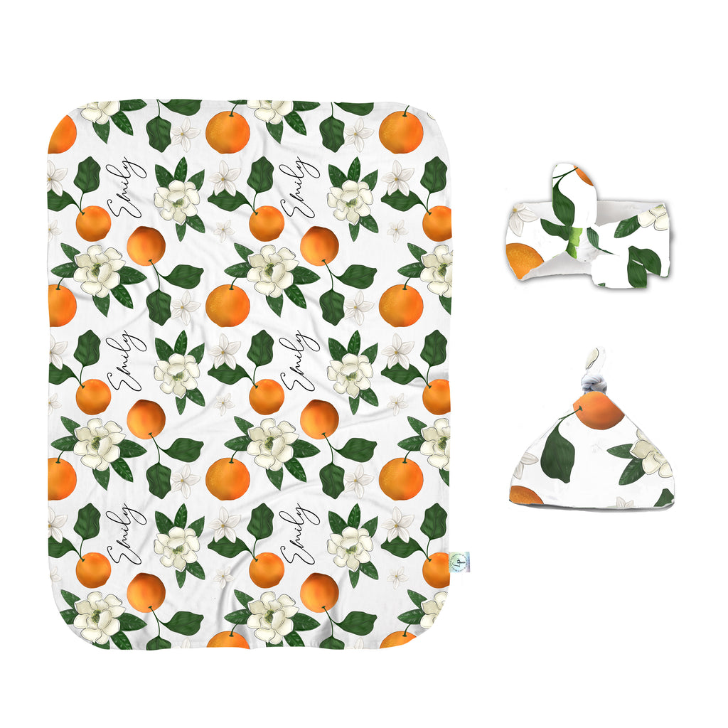My Steel Magnolia Swaddle Set