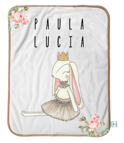 Some Bunny Loves You Personalized Blanket