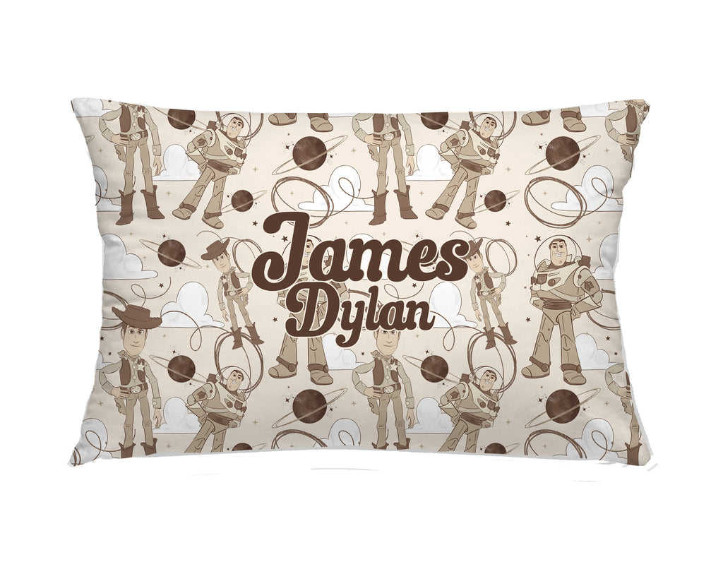 Space Cowboy Sleeping Pillow Cover