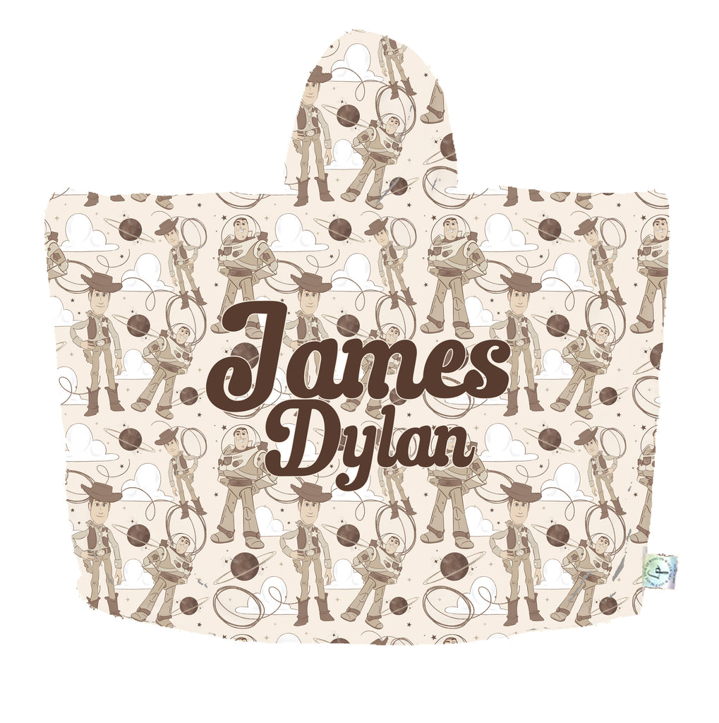 Space CowBoy Hooded Towel