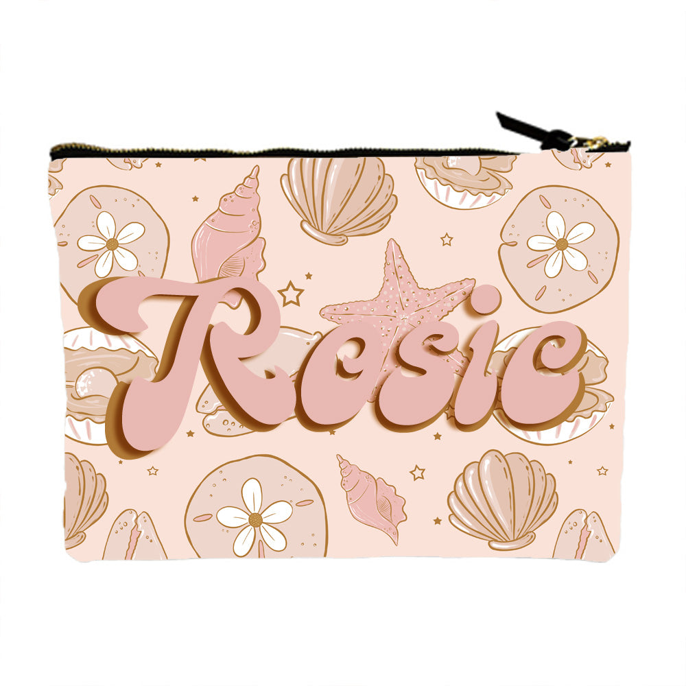 Daisy Sand Dollar Pouch