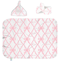La Vie en Bow Swaddle Set