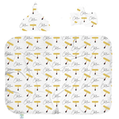 Dios Me Bendiga Swaddle Set