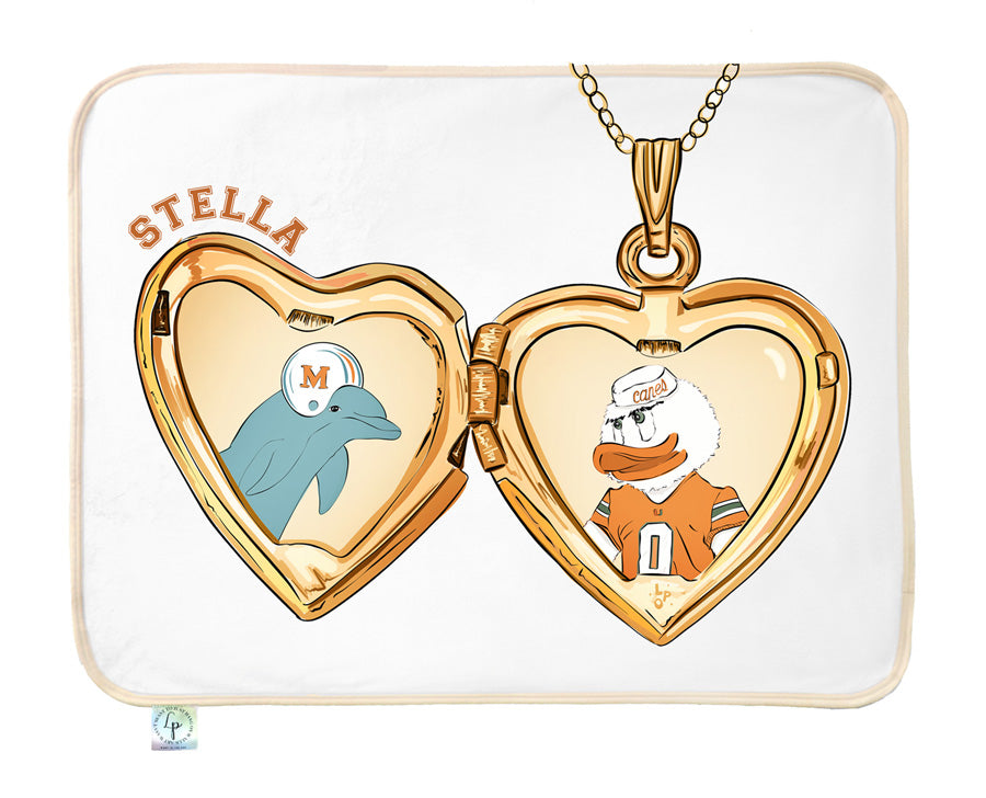 Hometown Locket Blanket