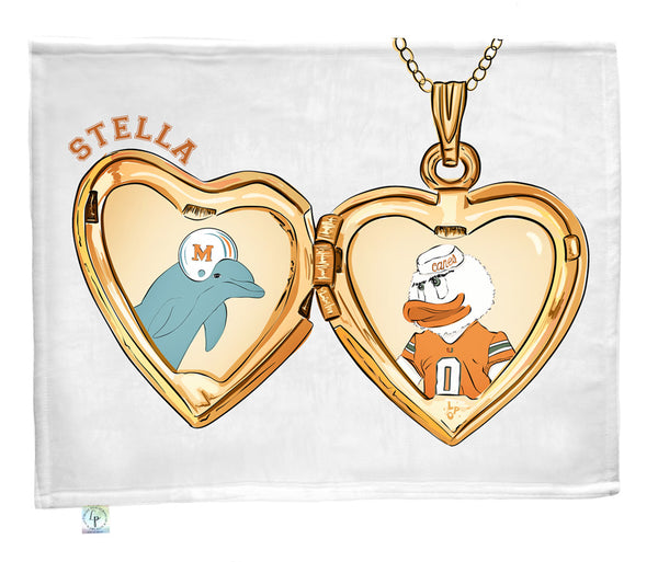 Hometown Locket Blanket