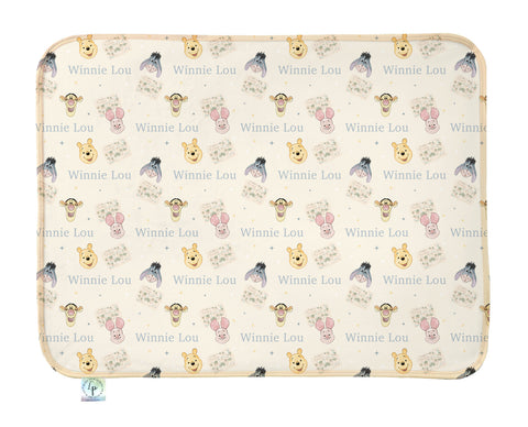 Busy Bear and Friends Blanket