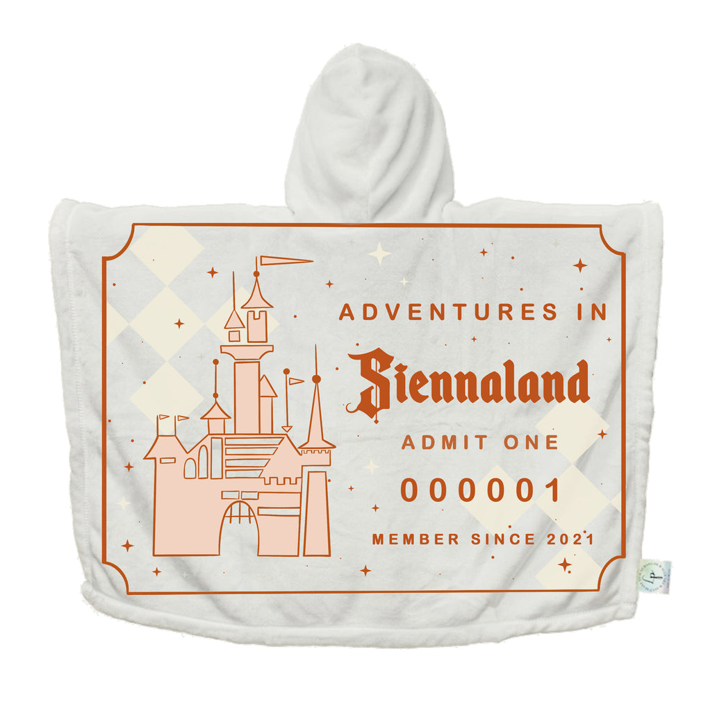 Ticket To Magic Hooded Towel