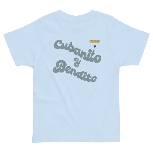 Cubanito y Bendito Toddler jersey t-shirt