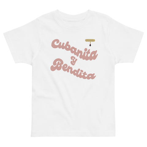 Cubanita y Bendita Toddler jersey t-shirt