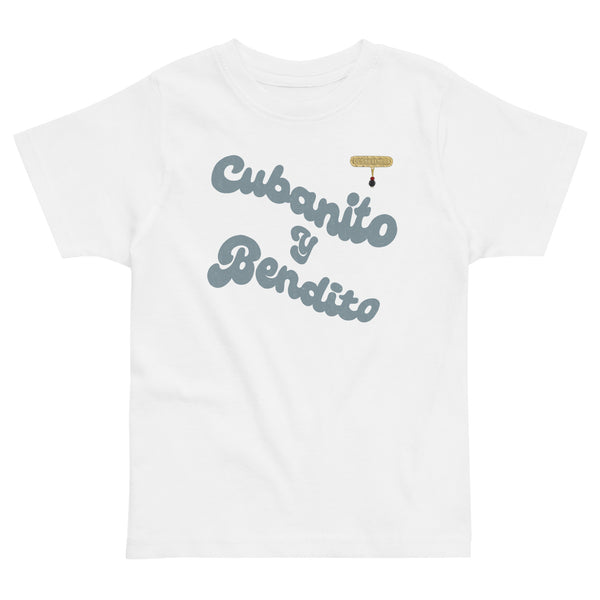 Cubanito y Bendito Toddler jersey t-shirt