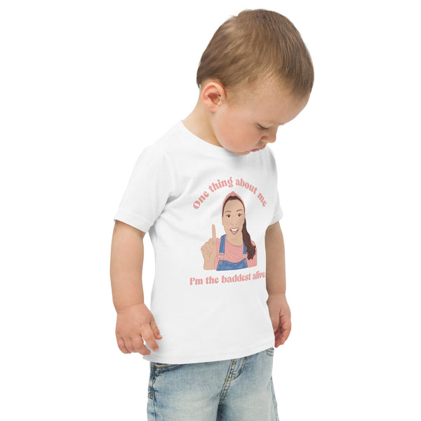 Ms. Rachel Baddest Alive Toddler jersey t-shirt
