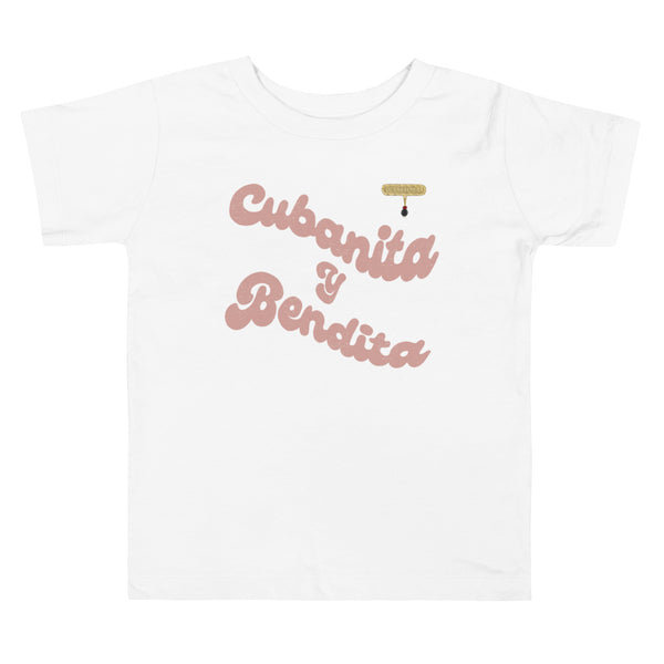Cubanita y Bendita Toddler Short Sleeve Tee