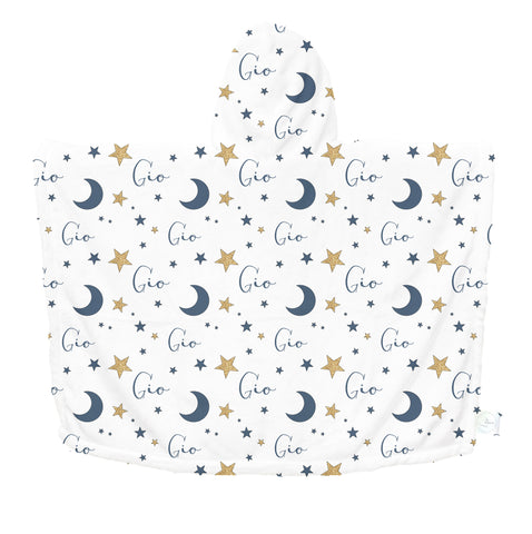 To the Moon and Back Hooded Towel