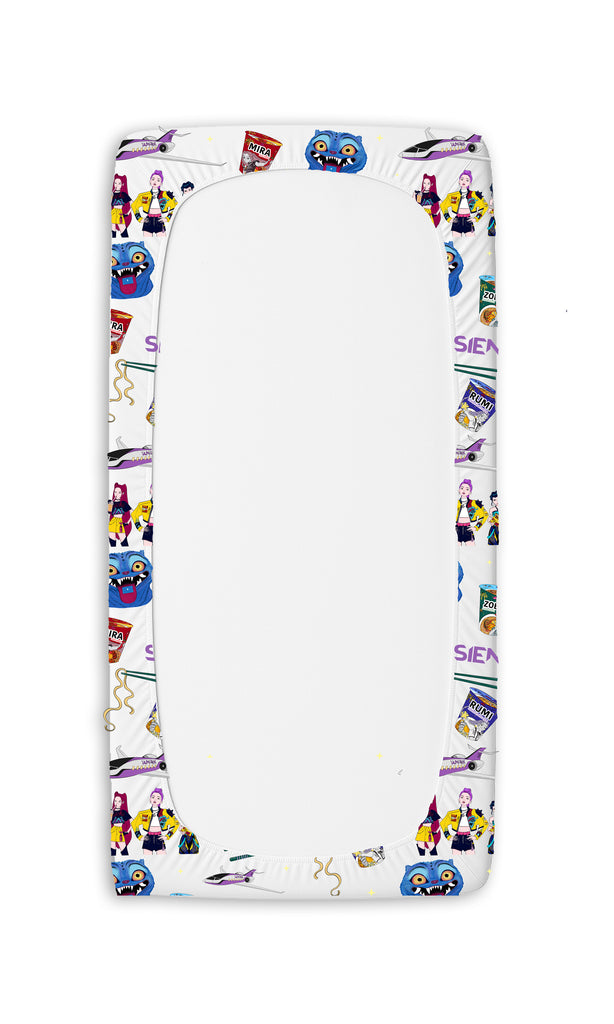 Hunter Girls Twin Fitted Bed Sheet