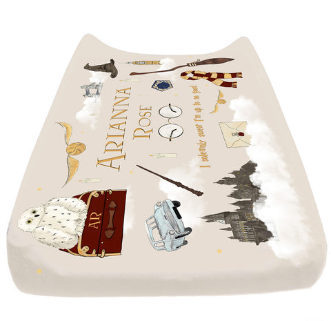 Little Wizard Changing Table Cover