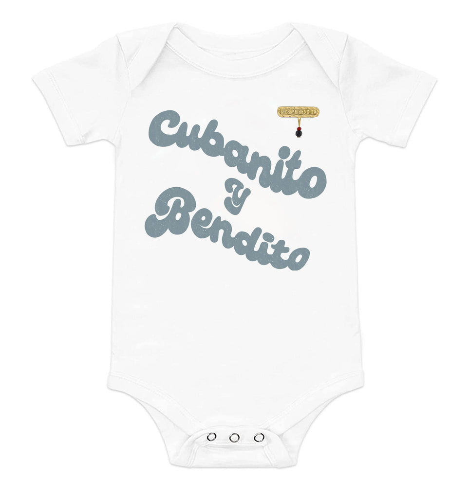 Cubanito Y Bendito Onesie