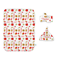 Happy Meal Swaddle Set