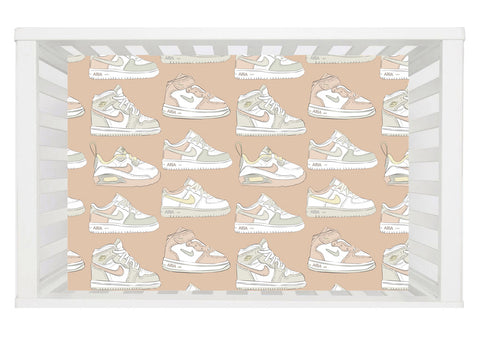 Sneaker Baby Crib Sheet